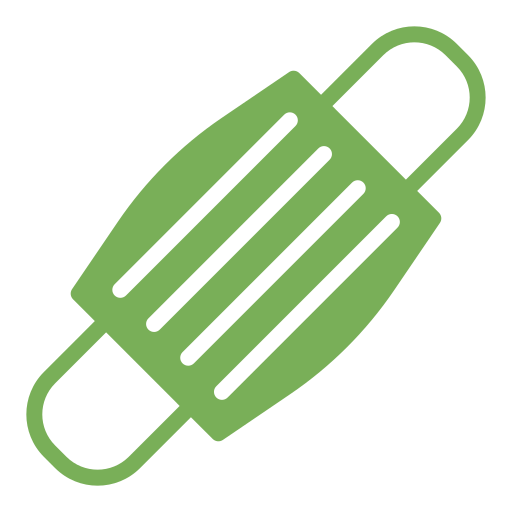 A black background with a green tube icon.