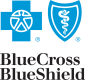 Blue Cross Blue Shield logo with seccion contacto.